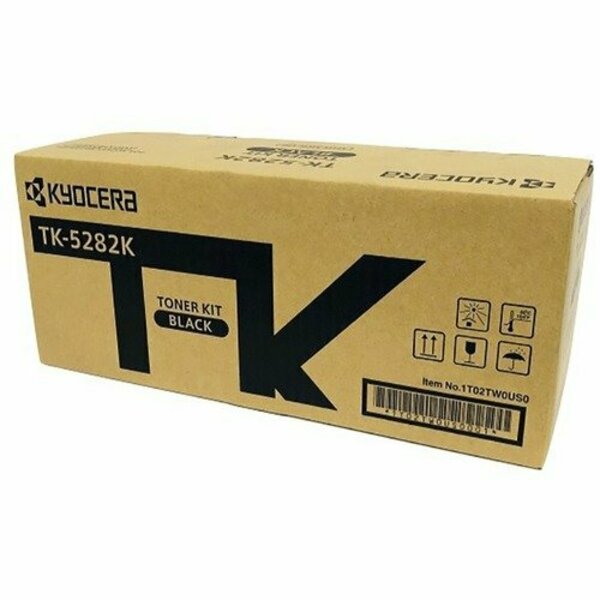 Kyocera Toner Cartridge, 6235/6635, 13,000 Yield, Black KYOTK5282K